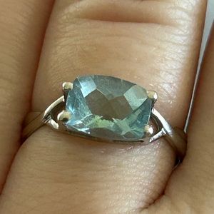 Beautiful aqua ring.